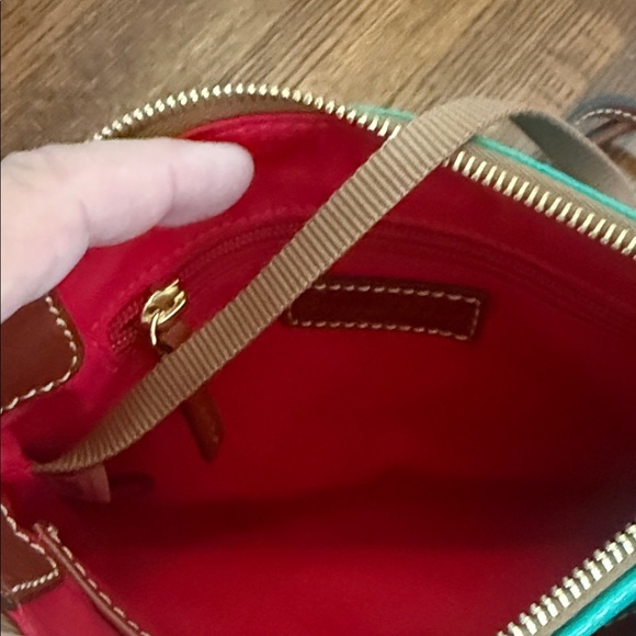 Dooney & Bourke Green Leather Crossbody Bag - Picture 8 of 10